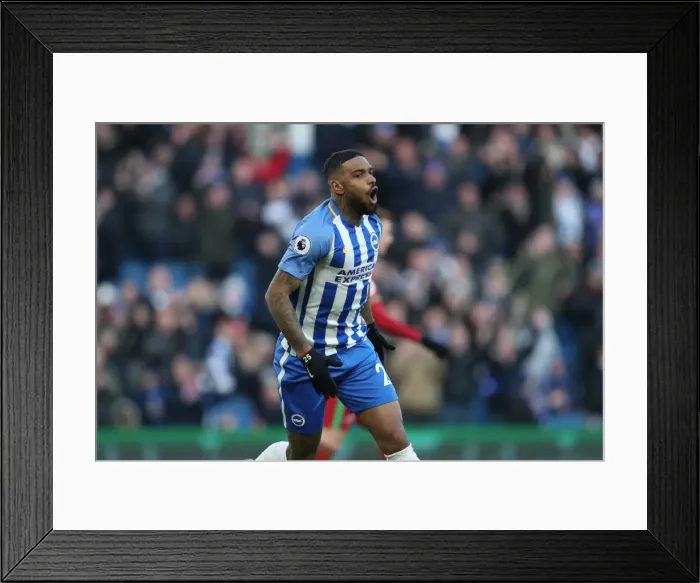 Framed Print : Intense Premier League Showdown: Brighton & Hove Albion vs Swansea City - 24th February 2018 Framed Print : Intense Premier League Showdown: Brighton & Hove Albion vs Swansea City - 24th February 2018