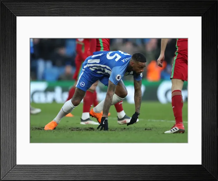 Framed Print : Intense Premier League Showdown: Brighton & Hove Albion vs Swansea City - 24th February 2018 Framed Print : Intense Premier League Showdown: Brighton & Hove Albion vs Swansea City - 24th February 2018