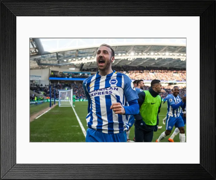 Framed Print : Glenn Murray Scores Second Goal: Brighton & Hove Albion Leads Swansea City 2-0 (24FEB18) Framed Print : Glenn Murray Scores Second Goal: Brighton & Hove Albion Leads Swansea City 2-0 (24FEB18)