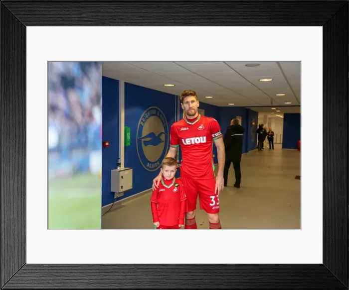 Framed Print : Mascots - Swansea-6156 Framed Print : Mascots - Swansea-6156