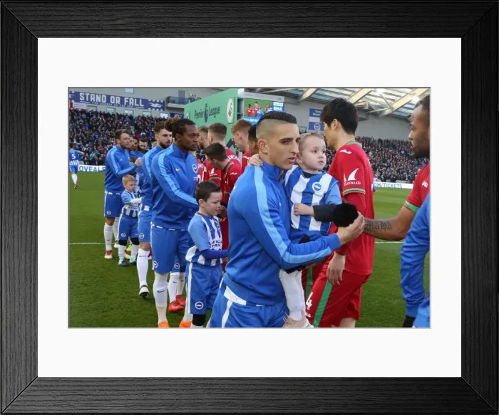 Framed Print : Mascots - Swansea-6185 Framed Print : Mascots - Swansea-6185
