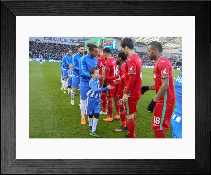 Framed Print : Mascots - Swansea-6187 Framed Print : Mascots - Swansea-6187