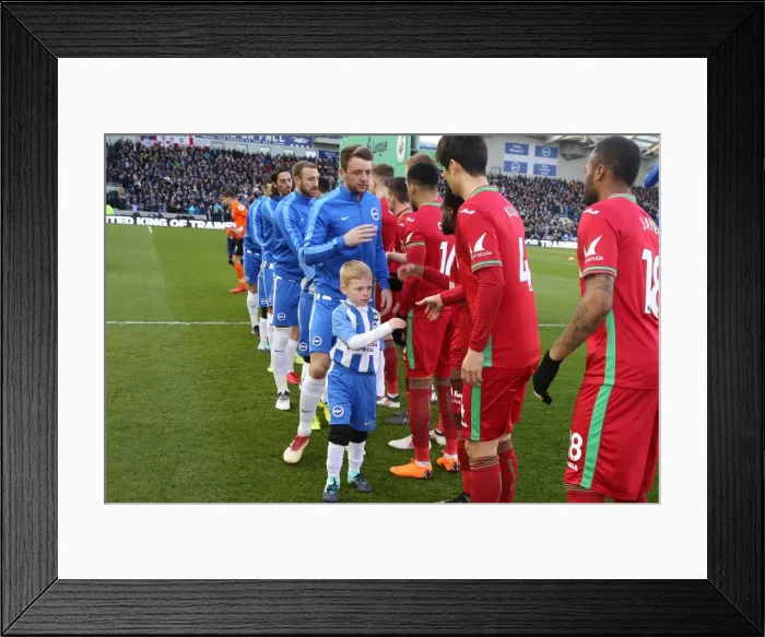Framed Print : Mascots - Swansea-6191 Framed Print : Mascots - Swansea-6191