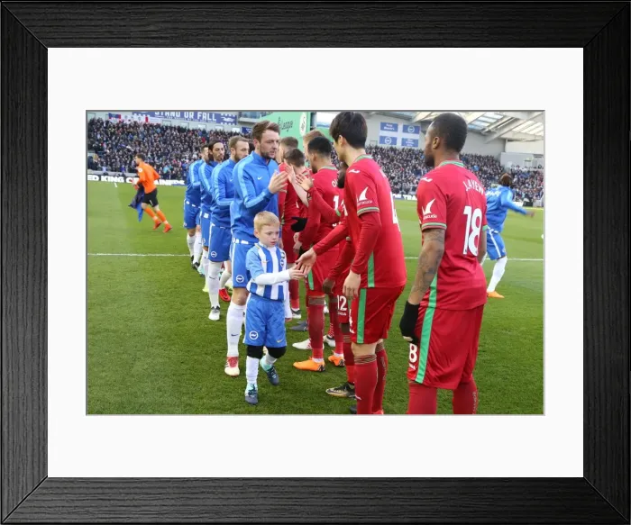 Framed Print : Mascots - Swansea-6192 Framed Print : Mascots - Swansea-6192