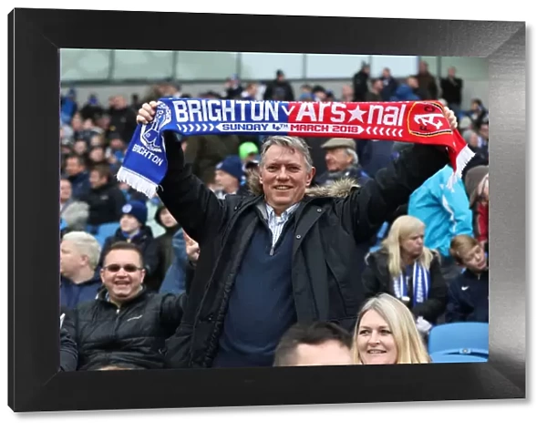 Brighton and Hove Albion vs Arsenal: Premier League Showdown at American Express Community Stadium (04MAR18)