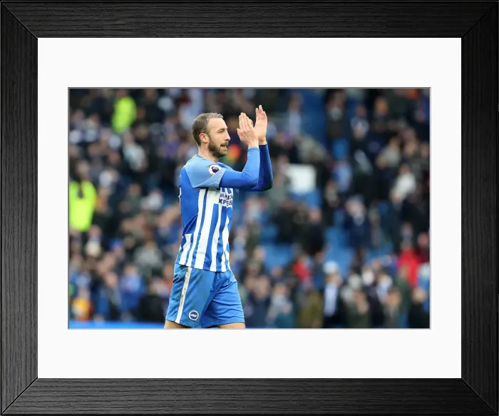Framed Print : Glenn Murray in Action: Brighton & Hove Albion vs. Arsenal, Premier League 2018 (Arsenal 04MAR18) Framed Print : Glenn Murray in Action: Brighton & Hove Albion vs. Arsenal, Premier League 2018 (Arsenal 04MAR18)