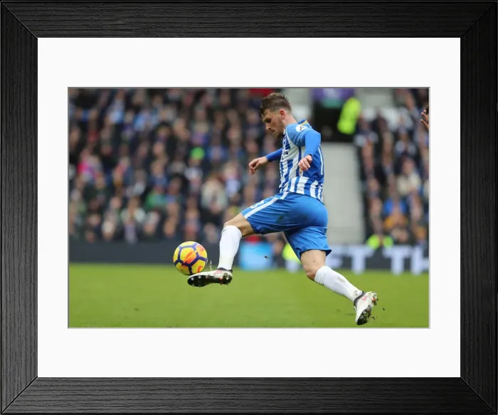 Framed Print : Brighton & Hove Albion's Pascal Gross in Action Against Arsenal (04MAR18) Framed Print : Brighton & Hove Albion's Pascal Gross in Action Against Arsenal (04MAR18)