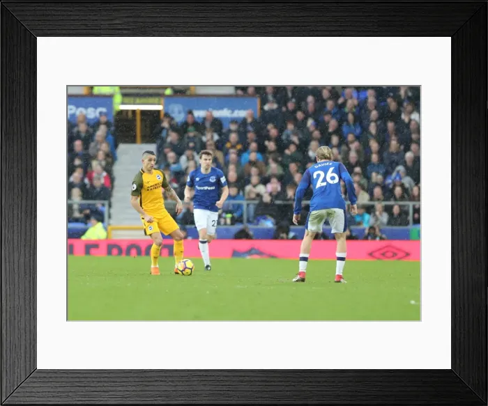 Framed Print : Intense Premier League Showdown: Everton vs. Brighton and Hove Albion at Goodison Park (10MAR18) Framed Print : Intense Premier League Showdown: Everton vs. Brighton and Hove Albion at Goodison Park (10MAR18)