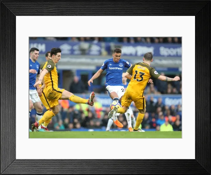 Framed Print : Intense Premier League Showdown: Everton vs. Brighton and Hove Albion at Goodison Park (10MAR18) Framed Print : Intense Premier League Showdown: Everton vs. Brighton and Hove Albion at Goodison Park (10MAR18)