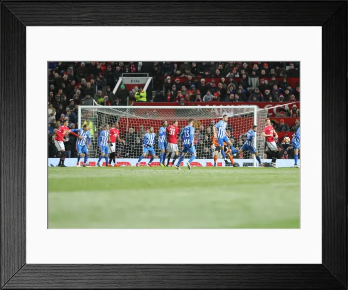 Framed Print : FA Cup Quarterfinal: Manchester United vs. Brighton and Hove Albion Showdown at Old Trafford (17MAR18) Framed Print : FA Cup Quarterfinal: Manchester United vs. Brighton and Hove Albion Showdown at Old Trafford (17MAR18)