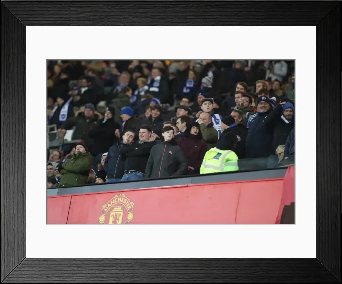 Framed Print : FA Cup Quarterfinal: Manchester United vs. Brighton and Hove Albion Showdown at Old Trafford (17 March 2018) Framed Print : FA Cup Quarterfinal: Manchester United vs. Brighton and Hove Albion Showdown at Old Trafford (17 March 2018)