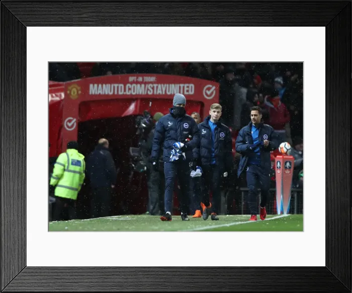 Framed Print : FA Cup Quarterfinal: Manchester United vs. Brighton and Hove Albion Showdown at Old Trafford (17.03.18) Framed Print : FA Cup Quarterfinal: Manchester United vs. Brighton and Hove Albion Showdown at Old Trafford (17.03.18)