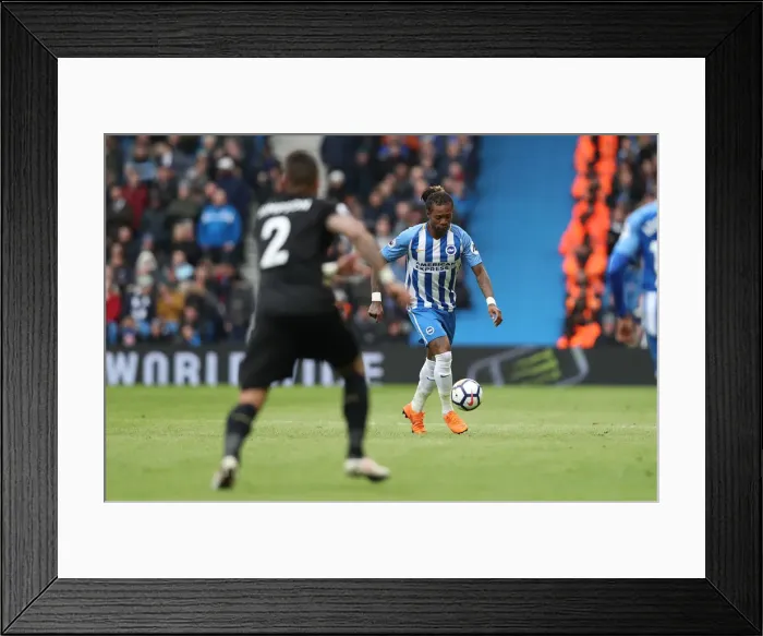Framed Print : March Showdown: Brighton and Hove Albion vs Leicester City at the American Express Community Stadium (31MAR18) Framed Print : March Showdown: Brighton and Hove Albion vs Leicester City at the American Express Community Stadium (31MAR18)