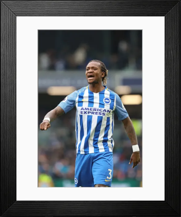Framed Print : Intense Premier League Showdown: Brighton & Hove Albion vs. Leicester City (31MAR18) Framed Print : Intense Premier League Showdown: Brighton & Hove Albion vs. Leicester City (31MAR18)