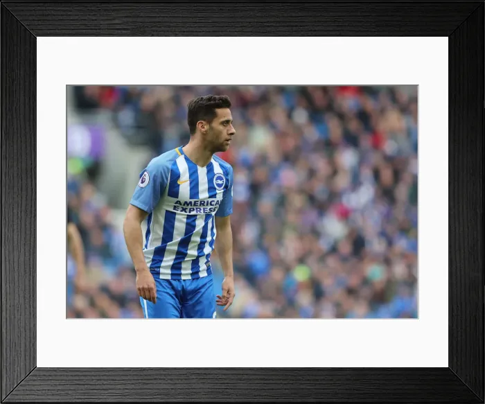 Framed Print : Intense Premier League Showdown: Brighton & Hove Albion vs. Leicester City (31MAR18) Framed Print : Intense Premier League Showdown: Brighton & Hove Albion vs. Leicester City (31MAR18)