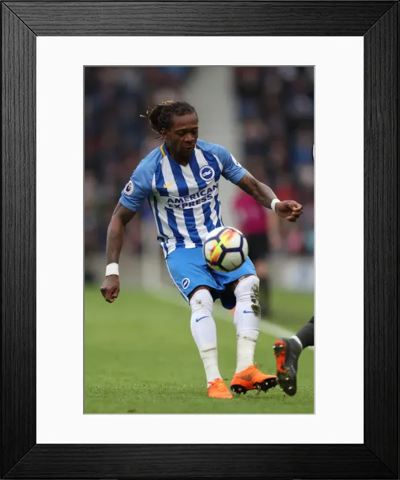 Framed Print : Intense Premier League Showdown: Brighton & Hove Albion vs. Leicester City (31MAR18) Framed Print : Intense Premier League Showdown: Brighton & Hove Albion vs. Leicester City (31MAR18)