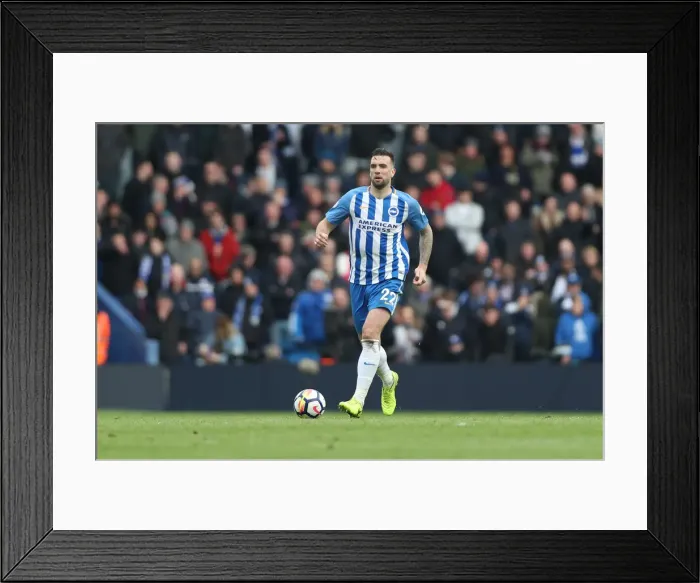 Framed Print : Premier League Showdown: Brighton & Hove Albion vs. Leicester City (31MAR18) - American Express Community Stadium Framed Print : Premier League Showdown: Brighton & Hove Albion vs. Leicester City (31MAR18) - American Express Community Stadium
