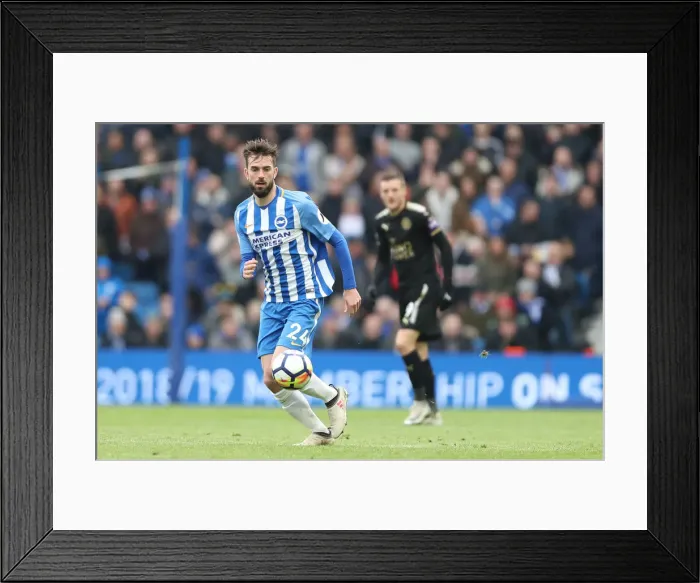 Framed Print : Brighton and Hove Albion vs. Leicester City: Premier League Battle at American Express Community Stadium (31MAR18) Framed Print : Brighton and Hove Albion vs. Leicester City: Premier League Battle at American Express Community Stadium (31MAR18)