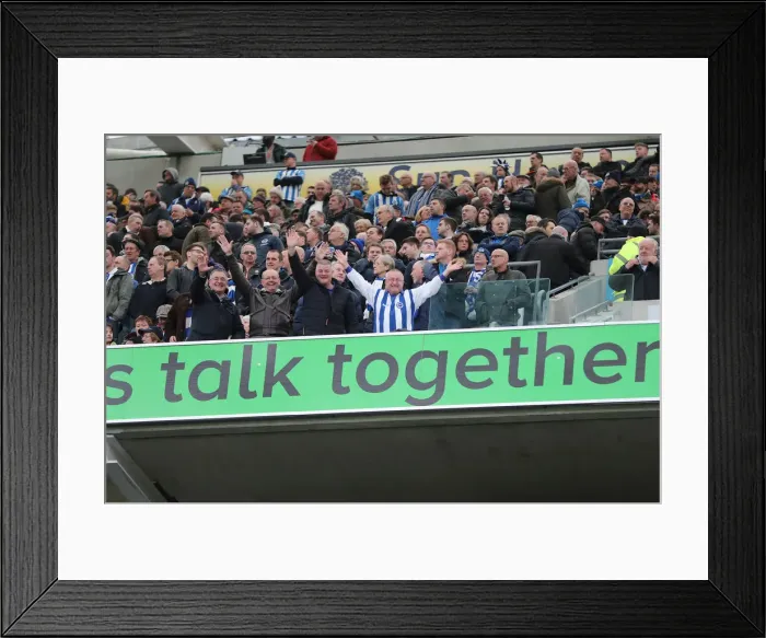 Framed Print : Brighton and Hove Albion vs. Leicester City: Premier League Battle at American Express Community Stadium (31MAR18) Framed Print : Brighton and Hove Albion vs. Leicester City: Premier League Battle at American Express Community Stadium (31MAR18)