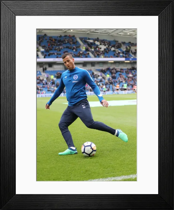 Framed Print : March Showdown: Brighton & Hove Albion vs. Leicester City in the Premier League (31MAR18) Framed Print : March Showdown: Brighton & Hove Albion vs. Leicester City in the Premier League (31MAR18)