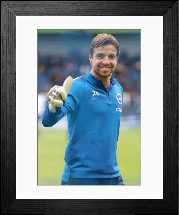Framed Print : Brighton and Hove Albion vs Leicester City: A Premier League Battle (31MAR18)