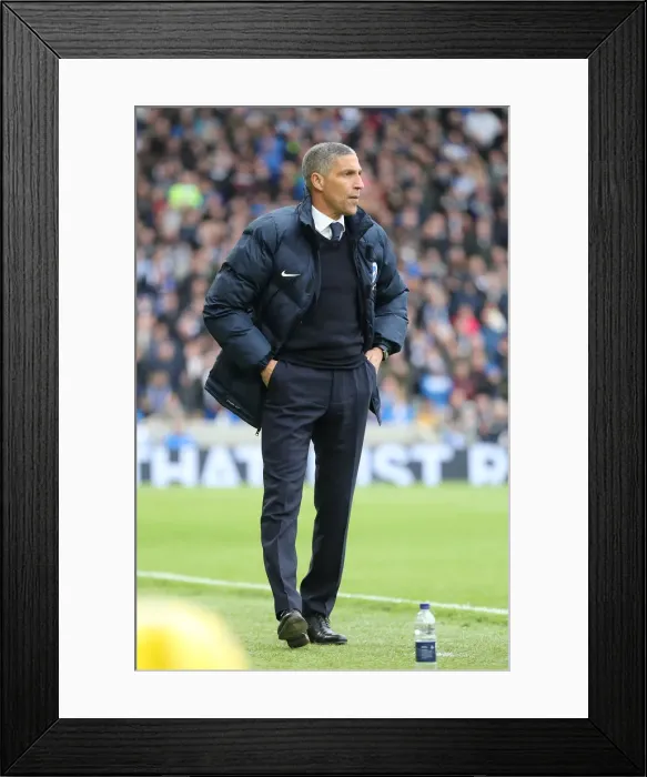 Framed Print : Premier League Showdown: Brighton & Hove Albion vs. Leicester City (31MAR18), American Express Community Stadium Framed Print : Premier League Showdown: Brighton & Hove Albion vs. Leicester City (31MAR18), American Express Community Stadium