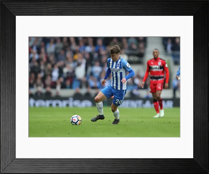 Framed Print : Premier League Showdown: Brighton & Hove Albion vs. Huddersfield Town (07APR18) - American Express Community Stadium Framed Print : Premier League Showdown: Brighton & Hove Albion vs. Huddersfield Town (07APR18) - American Express Community Stadium
