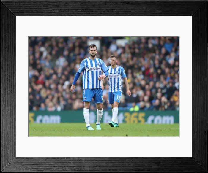Framed Print : Brighton and Hove Albion vs. Huddersfield Town: Premier League Showdown at American Express Community Stadium (07APR18)