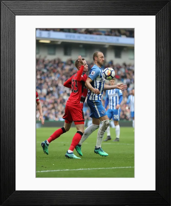 Framed Print : Premier League Showdown: Brighton & Hove Albion vs. Huddersfield Town (07APR18) - American Express Community Stadium Framed Print : Premier League Showdown: Brighton & Hove Albion vs. Huddersfield Town (07APR18) - American Express Community Stadium
