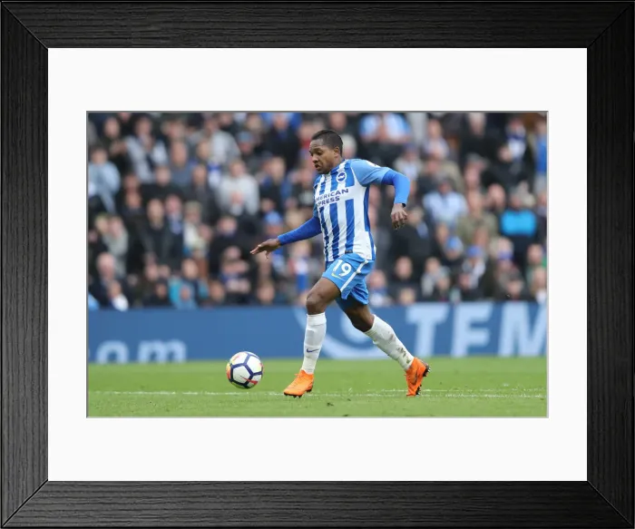 Framed Print : Brighton and Hove Albion vs. Huddersfield Town: Premier League Battle at American Express Community Stadium (April 7, 2018) Framed Print : Brighton and Hove Albion vs. Huddersfield Town: Premier League Battle at American Express Community Stadium (April 7, 2018)