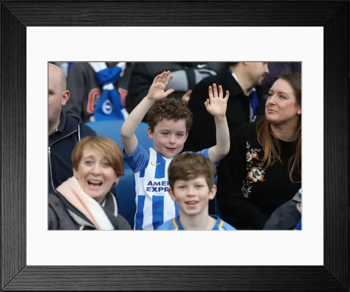 Framed Print : Premier League Showdown: Brighton & Hove Albion vs. Huddersfield Town (07APR18) - American Express Community Stadium Framed Print : Premier League Showdown: Brighton & Hove Albion vs. Huddersfield Town (07APR18) - American Express Community Stadium