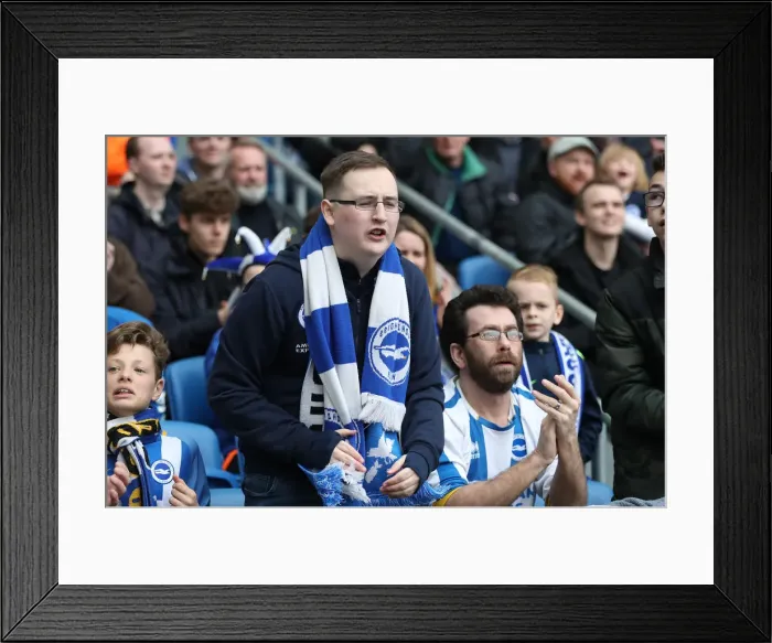 Framed Print : Brighton and Hove Albion vs. Huddersfield Town: A Premier League Clash at American Express Community Stadium (07APR18) Framed Print : Brighton and Hove Albion vs. Huddersfield Town: A Premier League Clash at American Express Community Stadium (07APR18)