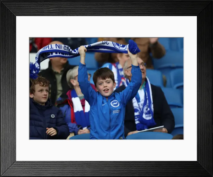Framed Print : Brighton and Hove Albion vs. Huddersfield Town: Premier League Showdown at American Express Community Stadium (07APR18) Framed Print : Brighton and Hove Albion vs. Huddersfield Town: Premier League Showdown at American Express Community Stadium (07APR18)