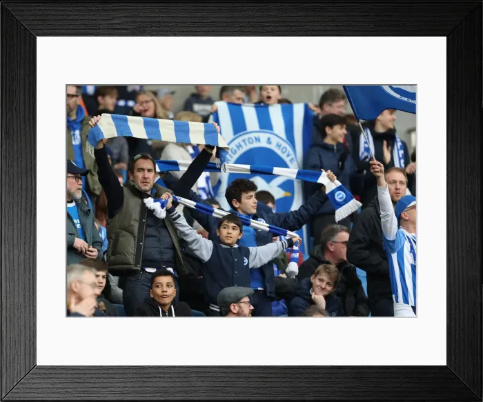 Framed Print : Brighton and Hove Albion vs. Huddersfield Town: Premier League Battle at American Express Community Stadium (07APR18) Framed Print : Brighton and Hove Albion vs. Huddersfield Town: Premier League Battle at American Express Community Stadium (07APR18)