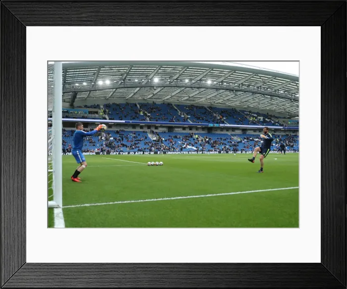 Framed Print : Premier League Showdown: Brighton & Hove Albion vs. Huddersfield Town (07APR18) - American Express Community Stadium Framed Print : Premier League Showdown: Brighton & Hove Albion vs. Huddersfield Town (07APR18) - American Express Community Stadium