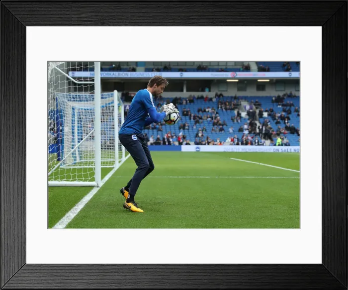 Framed Print : Premier League Showdown: Brighton & Hove Albion vs. Huddersfield Town (07APR18) - American Express Community Stadium