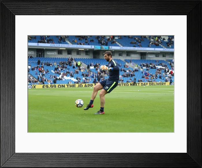 Framed Print : Premier League Showdown: Brighton & Hove Albion vs. Huddersfield Town (07APR18) - American Express Community Stadium