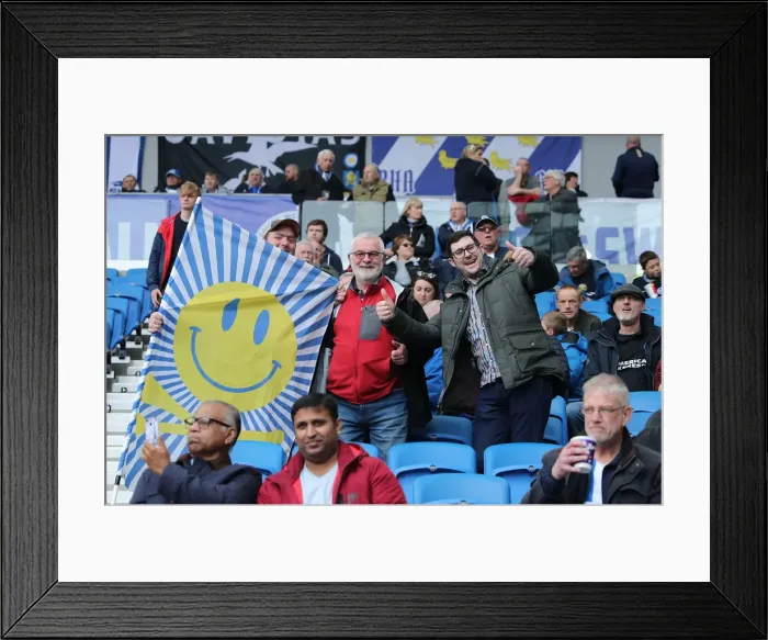 Framed Print : Premier League Showdown: Brighton & Hove Albion vs. Huddersfield Town (07APR18) - American Express Community Stadium Framed Print : Premier League Showdown: Brighton & Hove Albion vs. Huddersfield Town (07APR18) - American Express Community Stadium