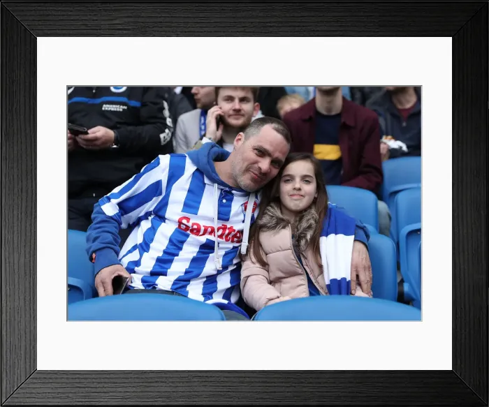 Framed Print : Brighton and Hove Albion vs. Huddersfield Town: A Premier League Clash at American Express Community Stadium (07APR18) Framed Print : Brighton and Hove Albion vs. Huddersfield Town: A Premier League Clash at American Express Community Stadium (07APR18)