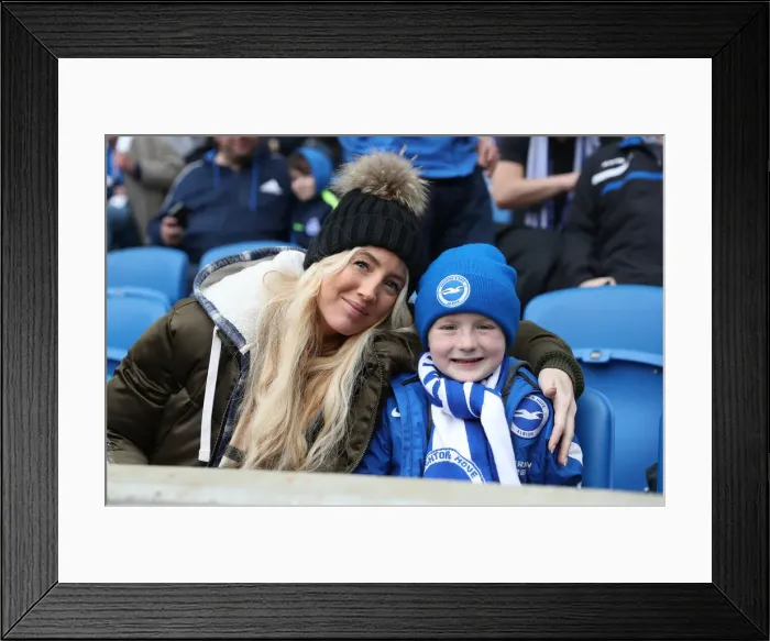 Framed Print : Brighton and Hove Albion vs. Huddersfield Town: Premier League Battle at American Express Community Stadium (07APR18) Framed Print : Brighton and Hove Albion vs. Huddersfield Town: Premier League Battle at American Express Community Stadium (07APR18)