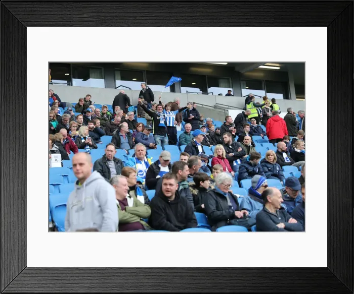 Framed Print : Brighton and Hove Albion vs. Huddersfield Town: A Premier League Battle (April 7, 2018) Framed Print : Brighton and Hove Albion vs. Huddersfield Town: A Premier League Battle (April 7, 2018)