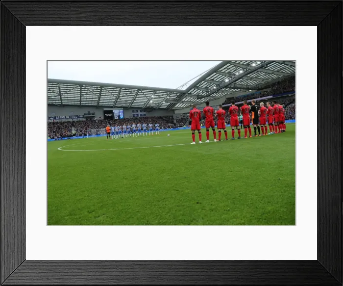 Framed Print : Premier League Showdown: Brighton & Hove Albion vs. Huddersfield Town (07APR18) - American Express Community Stadium Framed Print : Premier League Showdown: Brighton & Hove Albion vs. Huddersfield Town (07APR18) - American Express Community Stadium