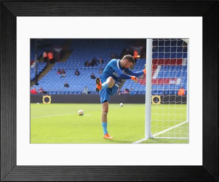 Framed Print : 14APR18: Crystal Palace vs. Brighton & Hove Albion - Intense Premier League Clash at Selhurst Park Framed Print : 14APR18: Crystal Palace vs. Brighton & Hove Albion - Intense Premier League Clash at Selhurst Park