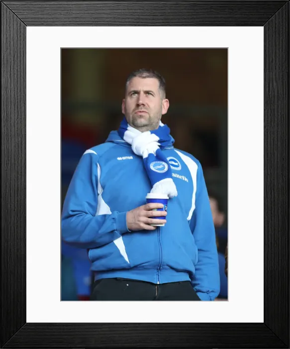 Framed Print : 14APR18: Premier League Showdown - Crystal Palace vs. Brighton & Hove Albion at Selhurst Park Framed Print : 14APR18: Premier League Showdown - Crystal Palace vs. Brighton & Hove Albion at Selhurst Park