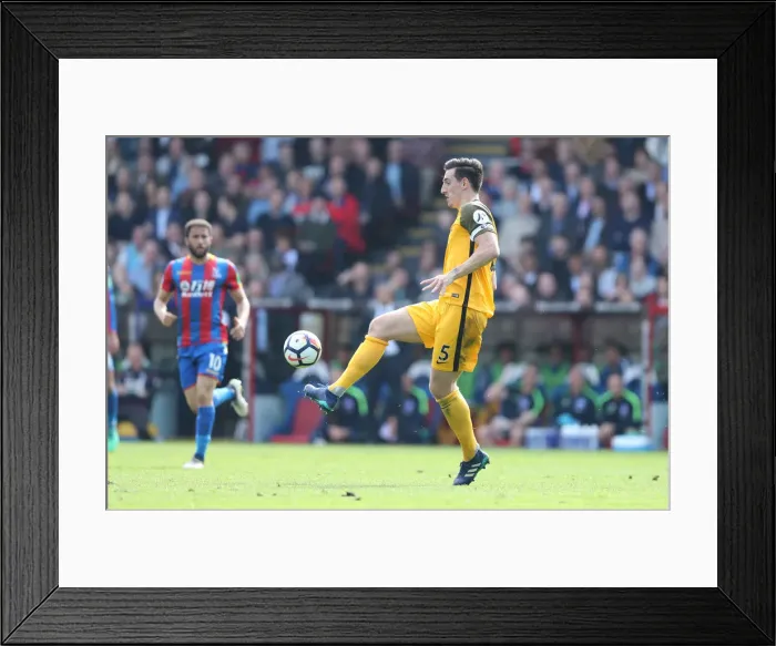 Framed Print : 14APR18: Intense Premier League Clash - Crystal Palace vs. Brighton & Hove Albion at Selhurst Park Framed Print : 14APR18: Intense Premier League Clash - Crystal Palace vs. Brighton & Hove Albion at Selhurst Park
