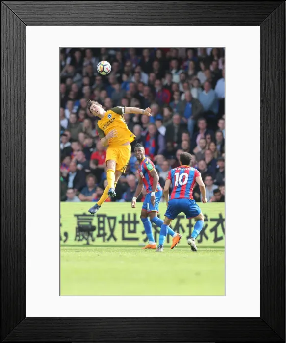 Framed Print : 14APR18: Intense Premier League Battle - Crystal Palace vs. Brighton & Hove Albion at Selhurst Park Framed Print : 14APR18: Intense Premier League Battle - Crystal Palace vs. Brighton & Hove Albion at Selhurst Park