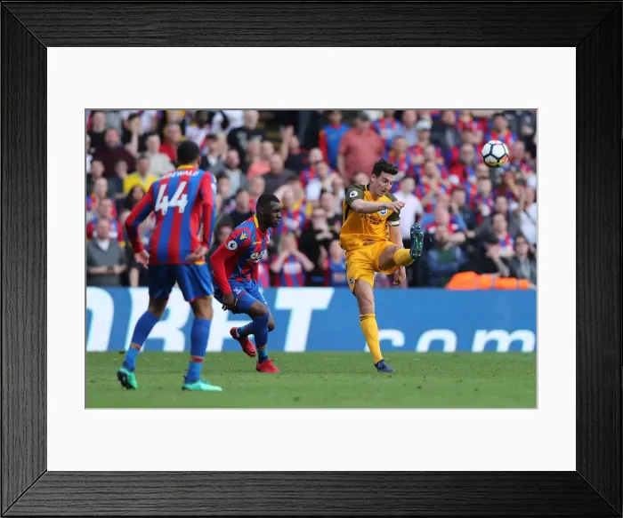 Framed Print : 14APR18: Premier League Battle - Crystal Palace vs. Brighton & Hove Albion at Selhurst Park Framed Print : 14APR18: Premier League Battle - Crystal Palace vs. Brighton & Hove Albion at Selhurst Park