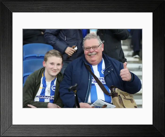 Framed Print : Brighton and Hove Albion vs. Tottenham Hotspur: Premier League Showdown at American Express Community Stadium (17APR18) Framed Print : Brighton and Hove Albion vs. Tottenham Hotspur: Premier League Showdown at American Express Community Stadium (17APR18)