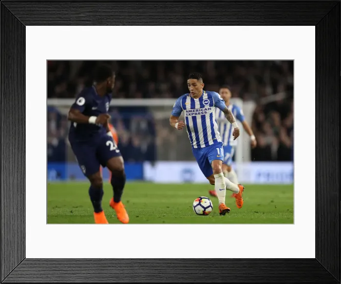 Framed Print : Premier League Showdown: Brighton & Hove Albion vs. Tottenham Hotspur (17APR18) - American Express Community Stadium Framed Print : Premier League Showdown: Brighton & Hove Albion vs. Tottenham Hotspur (17APR18) - American Express Community Stadium