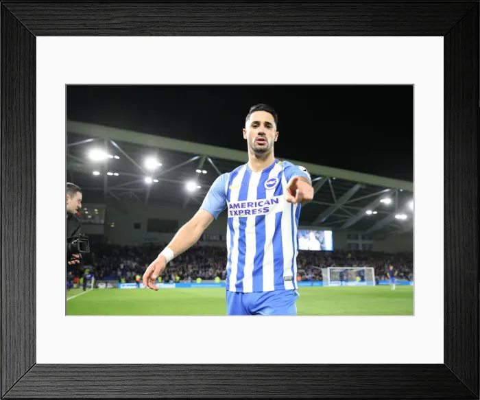Framed Print : Premier League Showdown: Brighton & Hove Albion vs. Tottenham Hotspur (17APR18)
